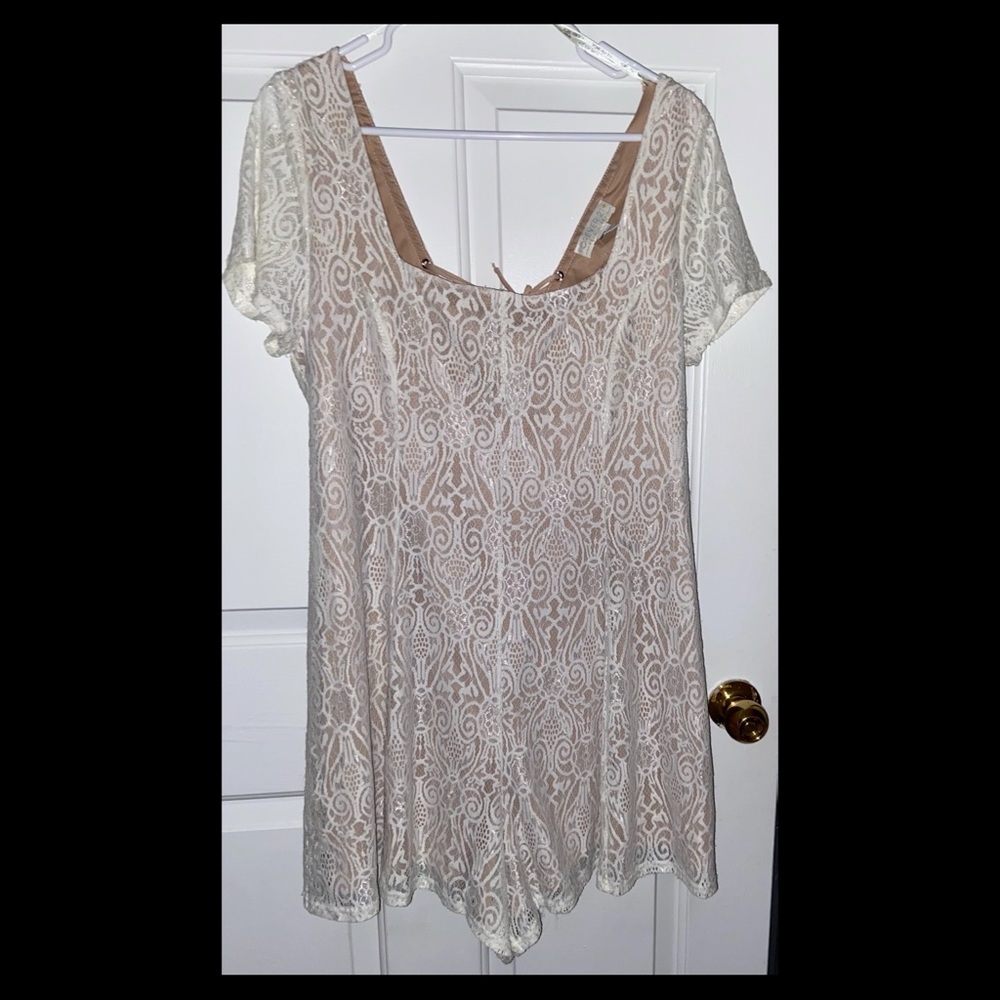 White Romper